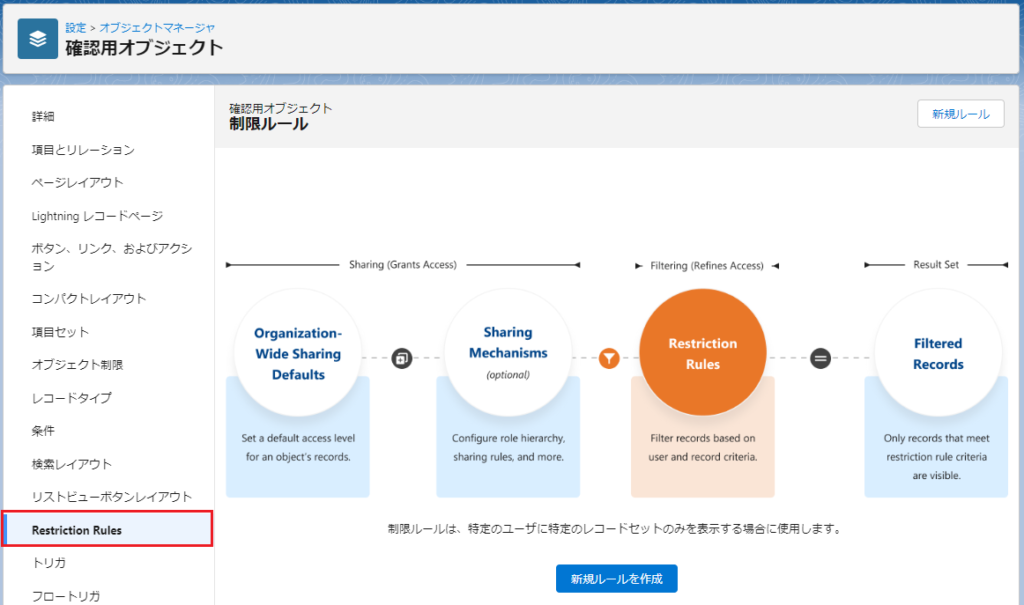 制限ルールの設定方法